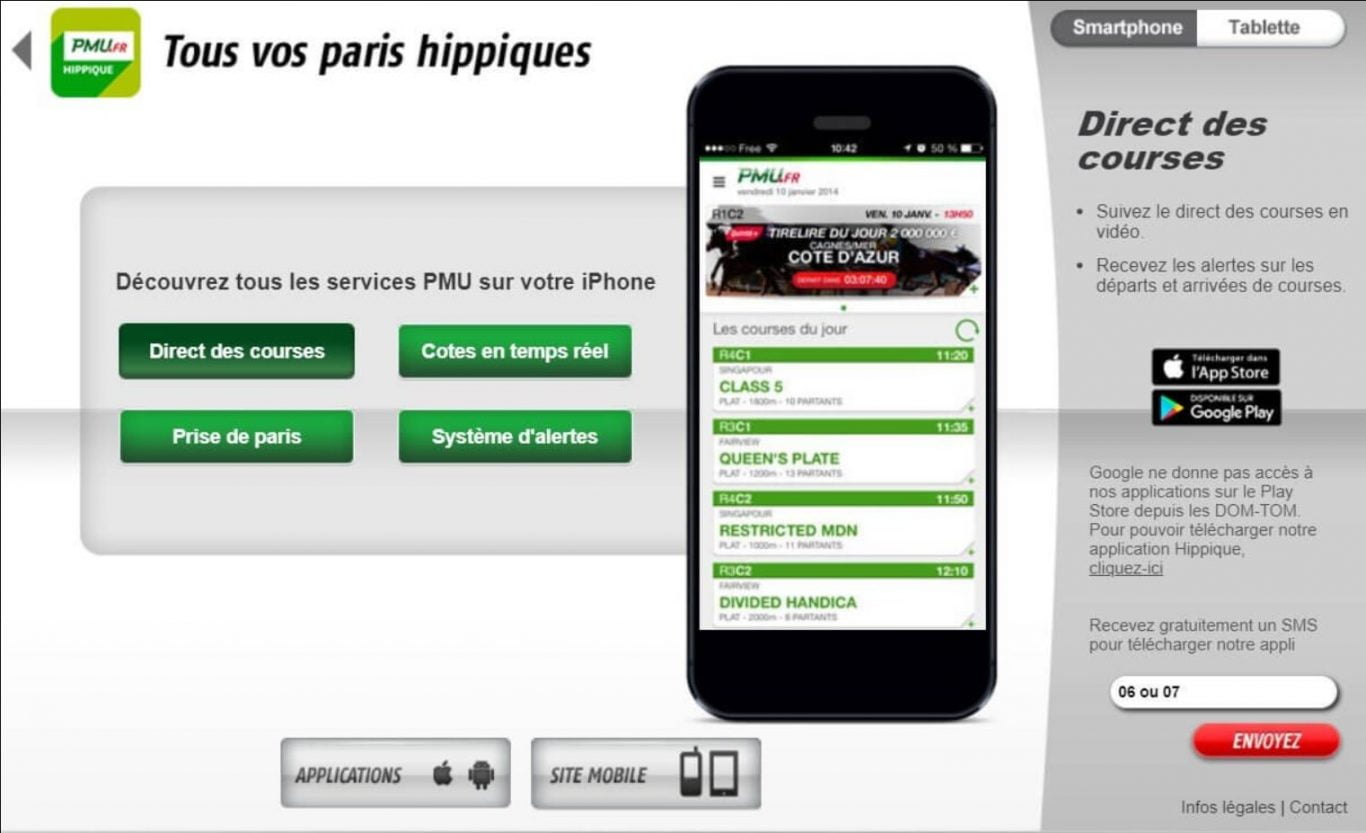 Comment télécharger PMU app RDC pour iOS ?
